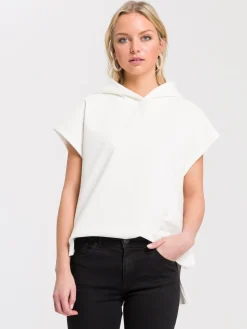 Bluza damska z krótkim rękawem 65343-028<Cross Jeans Fashion