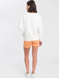 Bluza damska z nadrukiem 65344-028<Cross Jeans Clearance