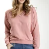 Bluza damska różowa 65349-520 LIGHT ROSE<Cross Jeans New