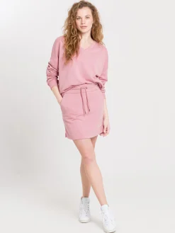 Bluza damska różowa 65349-520 LIGHT ROSE<Cross Jeans New
