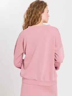 Bluza damska różowa 65349-520 LIGHT ROSE<Cross Jeans New