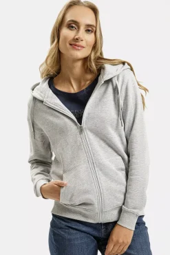 Bluza damska szara z kapturem 65454-004 GREY MELANGE<Cross Jeans Hot
