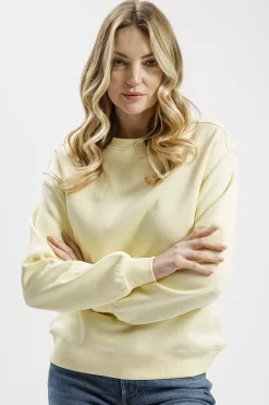 Bluza damska żółta 65412-011 LIGHT YELLOW<Cross Jeans Best