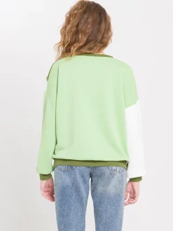 Bluza damska zielona 65351-204 LIGHT GREEN<Cross Jeans Hot