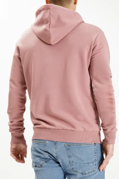 Bluza męska różowa z nadrukiem 25328-074<Cross Jeans Clearance