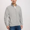 Bluza męska szara rozpinana 25482-004 GREY MELANGE<Cross Jeans Sale