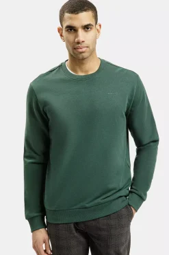 Bluza męska zielona 25499-387 DARK GREEN<Cross Jeans Fashion