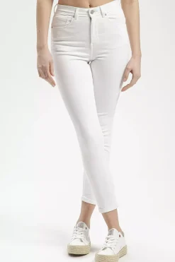 Jeansy damskie białe Super Skinny Fit Judy P 429-161<Cross Jeans Clearance
