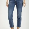 Jeansy damskie ciemnoniebieskie Straight Marisa P 476-042<Cross Jeans Online