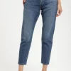Jeansy damskie ciemnoniebieskie Boyfriend Fit N 580-005<Cross Jeans Best