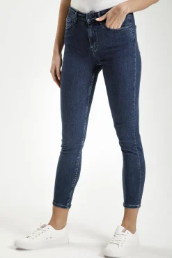 Jeansy damskie ciemnoniebieskie Super Skinny Fit Judy P 429-127<Cross Jeans Online