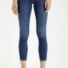 Jeansy damskie ciemnoniebieskie Super Skinny Fit Jolie P 439-011<Cross Jeans Discount