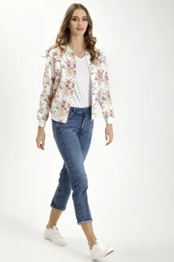 Jeansy damskie ciemnoniebieskie Straight Marisa P 476-042<Cross Jeans Online