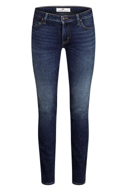 Jeansy damskie ciemnoniebieskie Straight Rosalie P 437-017<Cross Jeans Best