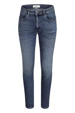 Jeansy damskie ciemnoniebieskie Mom Jeans New Mom P 509-010<Cross Jeans Online