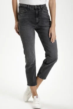 Jeansy damskie czarne Regular Fit Marisa P 476-039<Cross Jeans Hot