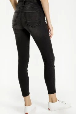 Jeansy damskie czarne Super Skinny Fit Judy P 429-115<Cross Jeans Hot