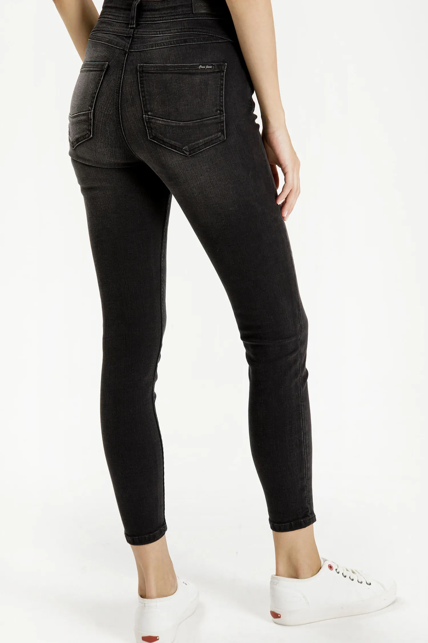 Jeansy damskie czarne Super Skinny Fit Judy P 429-115<Cross Jeans Hot