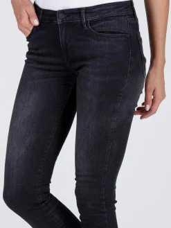 Jeansy damskie czarne Super Skinny Fit Alyss P 474-114<Cross Jeans Discount