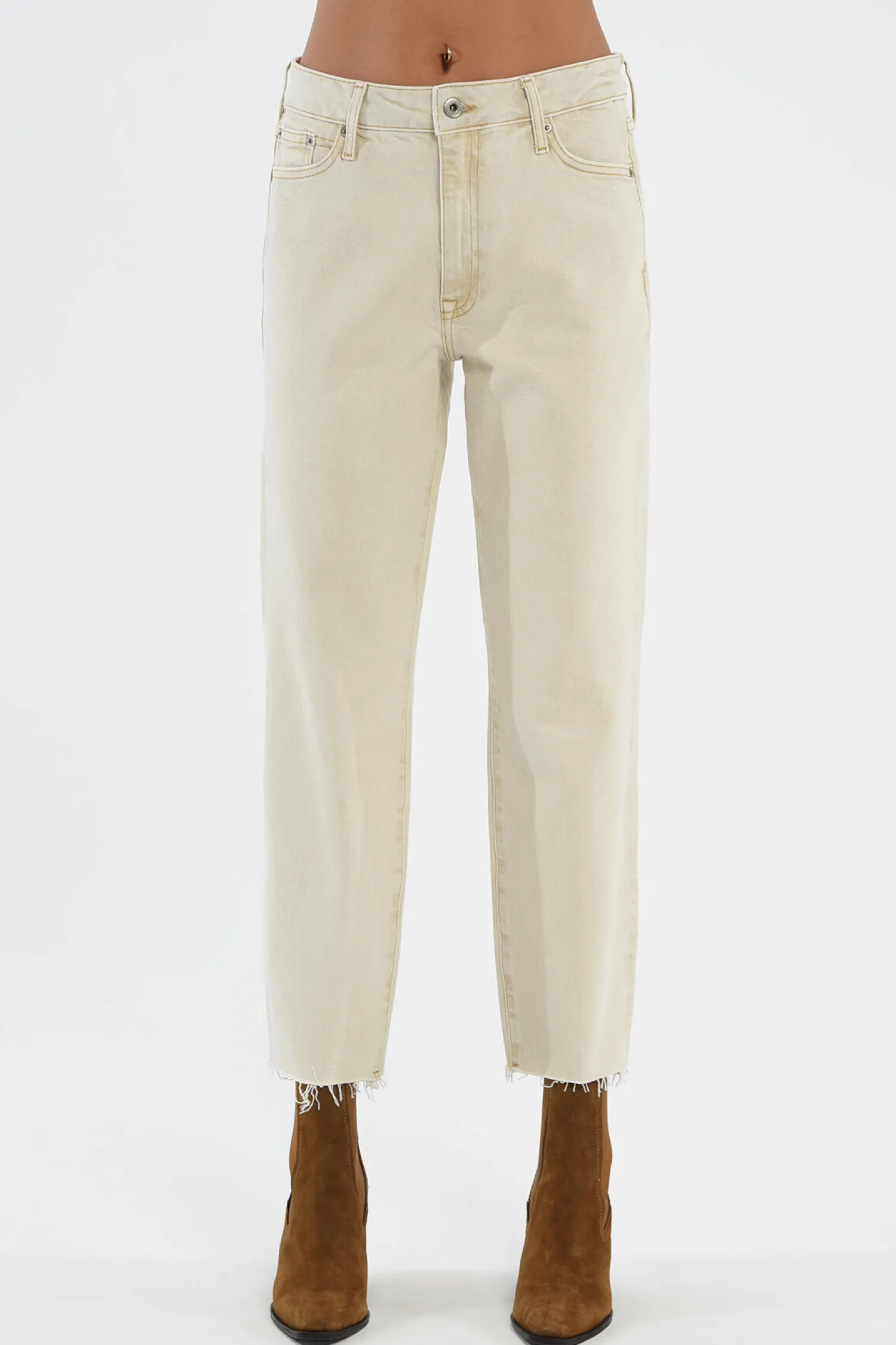 Jeansy damskie Straight Eliza C 4518-050<Cross Jeans Clearance