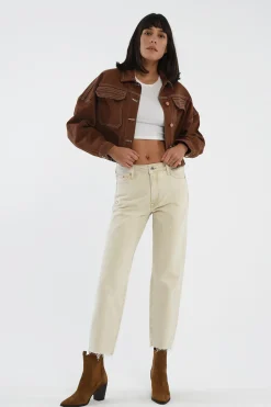 Jeansy damskie Straight Eliza C 4518-050<Cross Jeans Clearance