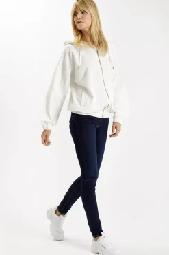 Jeansy damskie granatowe Skinny Fit Alan N 497-214<Cross Jeans New