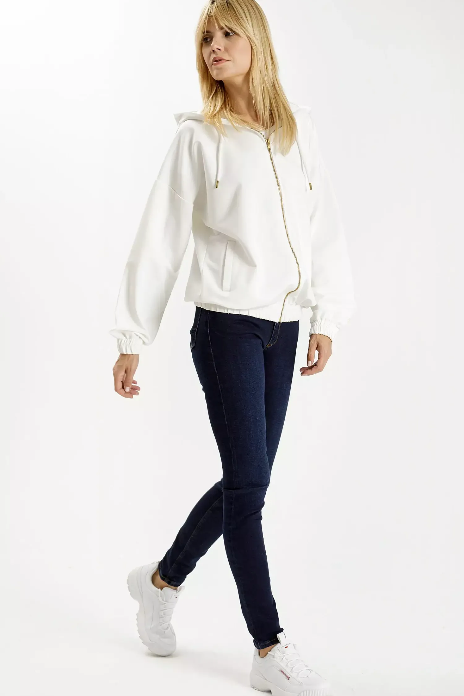 Jeansy damskie granatowe Skinny Fit Alan N 497-214<Cross Jeans New