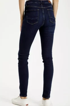 Jeansy damskie granatowe Skinny Fit Alan N 497-214<Cross Jeans New