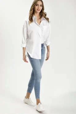 Jeansy damskie jasnoniebieskie Super Skinny Fit Judy P 429-136<Cross Jeans Hot