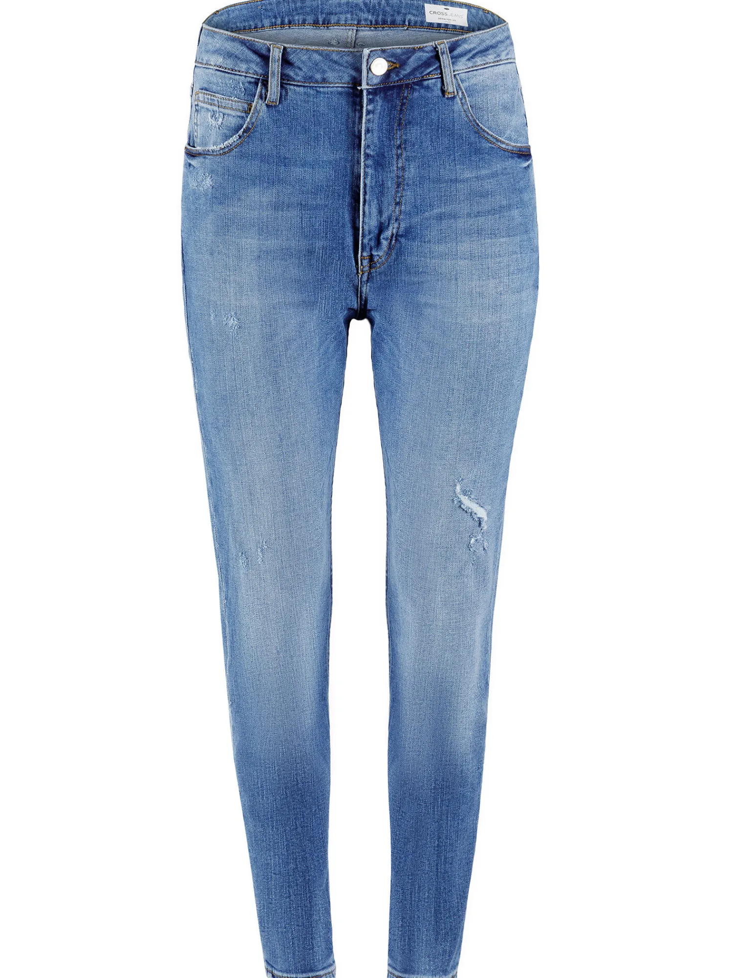 Jeansy damskie Mom Fit N 432-045<Cross Jeans Discount