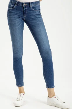 Jeansy damskie niebieskie Super Skinny Fit Jolie P 439-010<Cross Jeans New