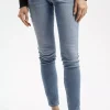 Jeansy damskie niebieskie Skinny Fit Alan N 497-199<Cross Jeans Best