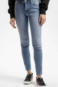 Jeansy damskie niebieskie Skinny Fit Alan N 497-199<Cross Jeans Best