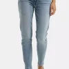 Jeansy damskie niebieskie Mom Jeans Joyce N 432-089<Cross Jeans Discount