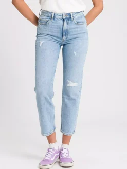 Jeansy damskie niebieskie Straight Marisa P 476-043<Cross Jeans Best