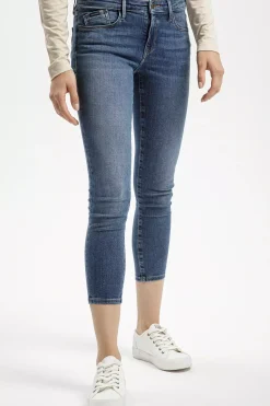 Jeansy damskie niebieskie Super Skinny Fit Alyss P 474-131<Cross Jeans Hot
