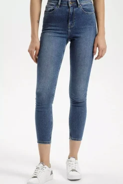 Jeansy damskie niebieskie Super Skinny Fit Judy P 429-158<Cross Jeans Clearance