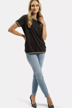 Jeansy damskie niebieskie Mom Jeans Joyce N 432-089<Cross Jeans Discount