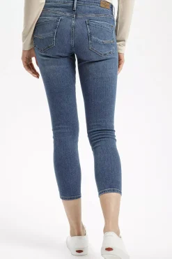 Jeansy damskie niebieskie Super Skinny Fit Alyss P 474-131<Cross Jeans Hot