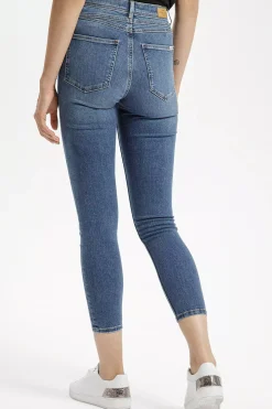 Jeansy damskie niebieskie Super Skinny Fit Judy P 429-158<Cross Jeans Clearance