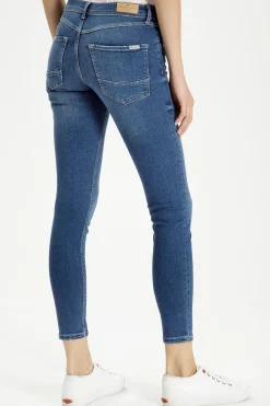 Jeansy damskie niebieskie Super Skinny Fit Jolie P 439-010<Cross Jeans New