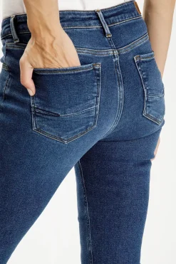 Jeansy damskie niebieskie Skinny Fit Alan N 497-215<Cross Jeans Online