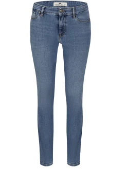 Jeansy damskie niebieskie Slim fit Anya P 489-202<Cross Jeans New