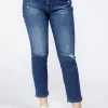 Jeansy damskie Skinny Fit p 415-006<Cross Jeans New