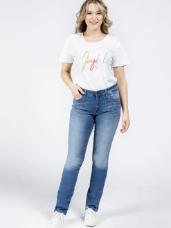 Jeansy damskie Slim Fit Anya P 489-188<Cross Jeans Discount