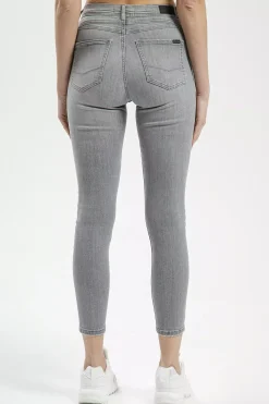 Jeansy damskie szare Super Skinny Fit Judy P 429-157<Cross Jeans Hot