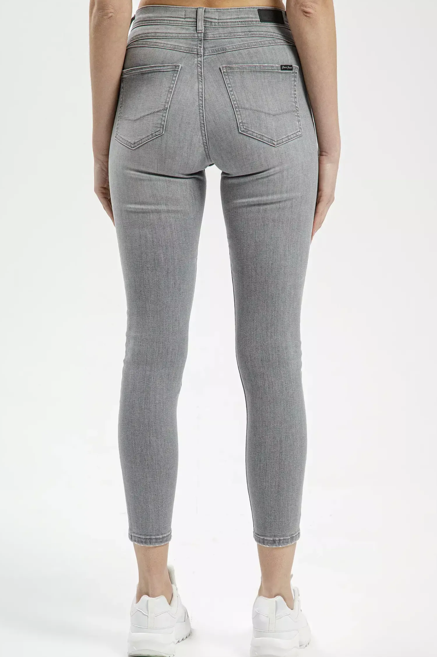 Jeansy damskie szare Super Skinny Fit Judy P 429-157<Cross Jeans Hot