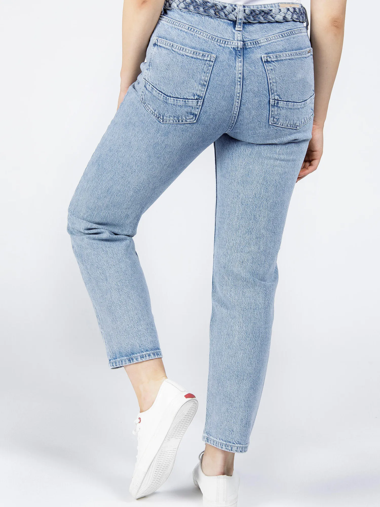 Jeansy damskie z prostą nogawką Marisa P 476-030<Cross Jeans Fashion