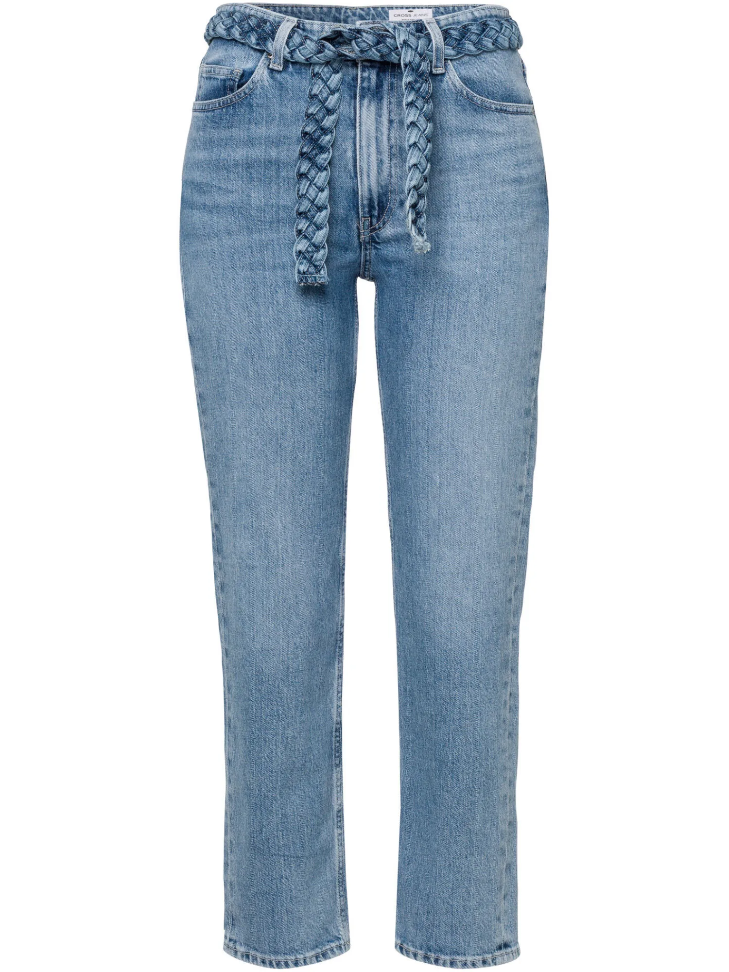 Jeansy damskie z prostą nogawką Marisa P 476-030<Cross Jeans Fashion
