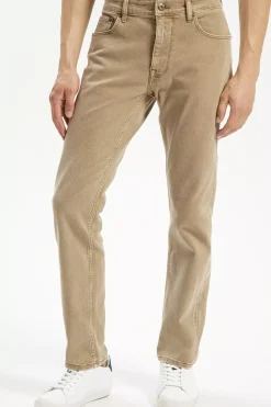 Jeansy męskie beżowe Regular Fit Greg C 132-141<Cross Jeans Fashion